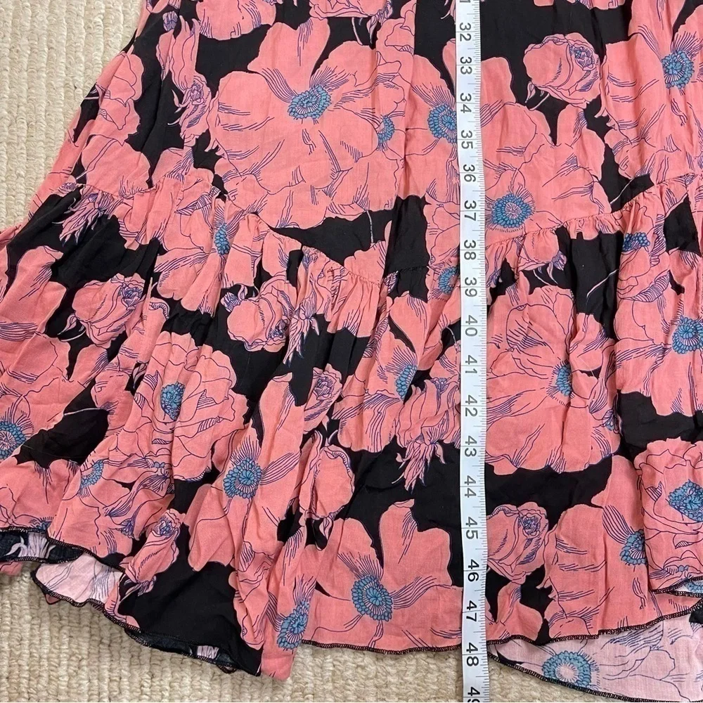 Free People‎ Heatwave Printed Maxi Slip Sleeveless Dress Size Medium Women